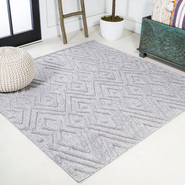Balansat Moroccan Diamond Indoor/outdoor Area Rug